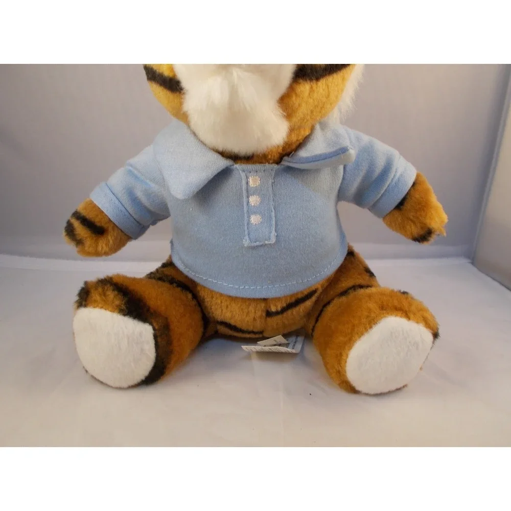 Artapower Tiger Plush Blue Shirt Sits 8 Inch Stuffed Animal‎ Toy